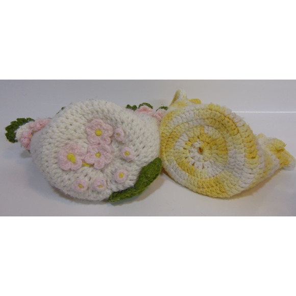 Bathroom Crotched Toilet Paper Cover Topper Decoration Handmade Tissue Vintage - Picture 6 of 7